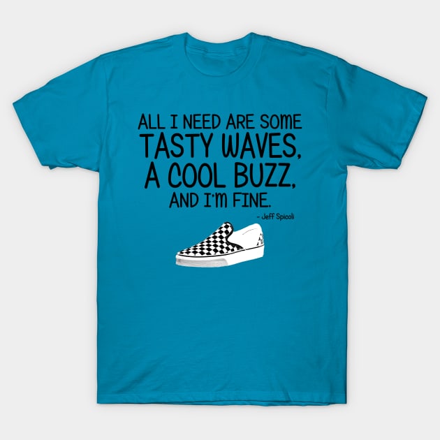 Tasty Waves, Cool Buzz T-Shirt by johnchurchill